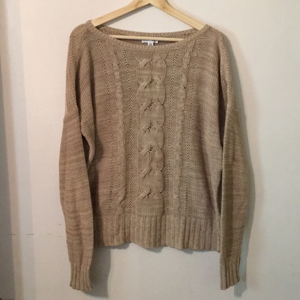 🌟🌟St Johns Bay Tan Heather Sweater🌟🌟